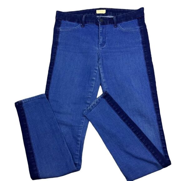 MOTHER Colorblock Looker Geometric Lies Jeans Size 29 - Picture 2 of 8